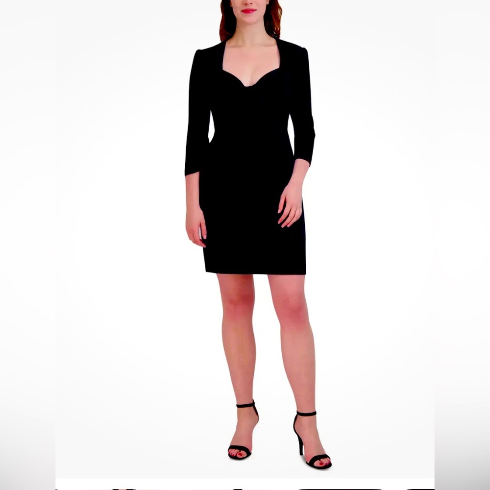 Julia Jordan Black long sleeve Dress size 2 NWT*